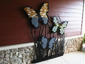 Erins House_Butterfly Sculpture