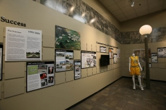 Southern Michigan College History Museum Display