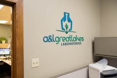A&L Labs Wall Logo