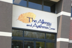 The Allergy and Asthma Center Exterior Signage