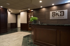 BKD Reception Wall Logo