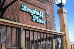 Berghoff Place Channel Letters