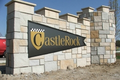 Castle Rock Monument Sign