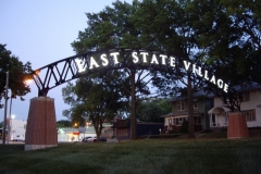 Fort Wayne East State Village Gateway Sign
