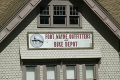 Fort Wayne Outfitters Exterior Sign
